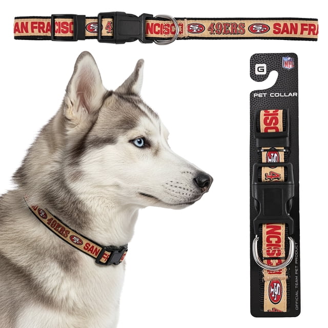 Collar NFL para perro raza grande San Francisco 49s 100% oficial