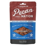 Pecan Nation Cinnamon Flavored Roasted Pecan Halves 5 oz.