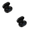 thumbnail image 4 of Bearachild Auriculares de control táctil compatibles con Bluetooth Auriculares inalámbricos Reproductor de música IPX5 Auriculares impermeables Negro 2Conjunto, 4 of 6