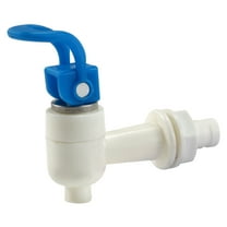 Push Style Drink Dispenser Spout Replacement - Rose Gold, 2 Pack, Fits 16mm Openings, Easy To Install