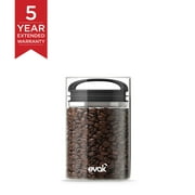 Prepara Evak Compact Medium Vacuum Seal Food Storage Container, Black Rubberized Handle