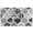 White-315, variant on Bohemian Retro Floral Non-Slip Entryway Door Mat,Boho Indoor Decor Durable Low Plush Door Mat,Washable Welcome Rug for Patio Hallway Home Decor 20x32 Inches