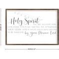 thumbnail image 2 of Rustic Farmhouse Wall Decor Signs Holy Spirit You Are Welcome Here Sign Scripture Signs Living Room Bible Verse Sign Holy Spirit Sign for Home Modern Decor Framed Wood Sign Hanging Plaque for Kitchen, 2 of 2