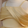 thumbnail image 6 of JAJAHO Flower Girl Dress For Wedding Formal Party Wear Satin Spaghetti Strap Pleated High-Low Maxi Ball Gown 8-13Y, 6 of 8