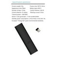 thumbnail image 3 of New Q5 For Android TV Box Wireless Mouse Voice Remote Control With USB Receiver, 3 of 5