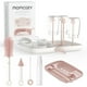 thumbnail image 1 of Momcozy Juego De Cepillos Para Limpiar Biberones 7 En 1, Kit Limpiador de Biberones con Cepillo de Silicona Rosa, 1 of 8