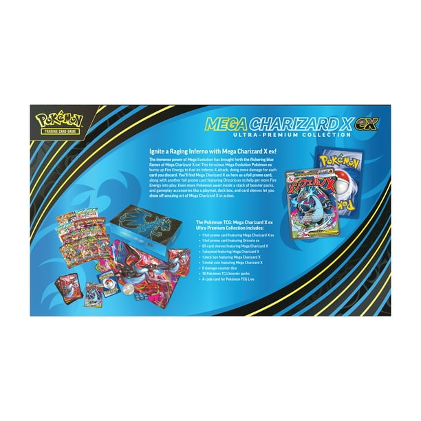 pokemon trading card game mega charizard x Amazon.com: Pokmon TCG: Mega Charizard X ex Ultra-Premium Collection : Toys & Games