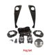 thumbnail image 3 of Faros antiniebla LED para coche para Toyota CHR C-HR 2020 2021 2022 Kit de faros antiniebla Cubierta de faros antiniebla Marcos de parrilla Cubiertas, 3 of 5