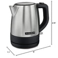 thumbnail image 2 of Hamilton Beach Commercial HKE110 1 Liter Hot Water Tea Kettle, Hospitality Rated, Stainless Steel, 2 of 6