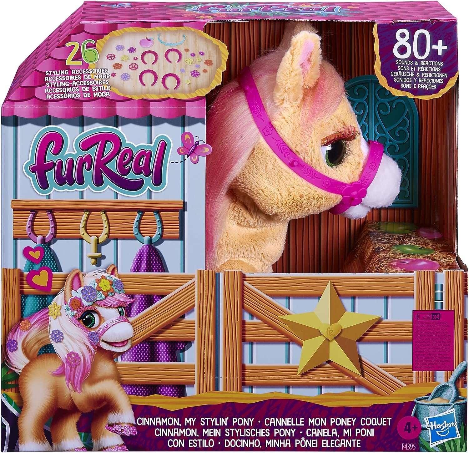 furReal Cinnamon, My Stylin’ Pony Toy, Interactive Pets Toys for 4 Years Old & Up - image 3 of 18