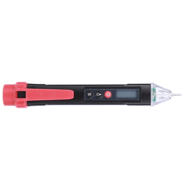 Fugacal Test Pen, LCD Screen Color Optional ABS Current Detector, For Teaching Home Electrical Room Laboratory
