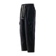 thumbnail image 3 of Ceisia Men Gift Solid Color Fleece Casual Loose Drawstring Multi Pocket Work Pants Elastic Cuff Long Trousers, 3 of 9