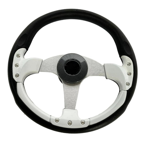 13.8 inch Boat Steering Wheel Replacement Nonslip for Pontoon Boats