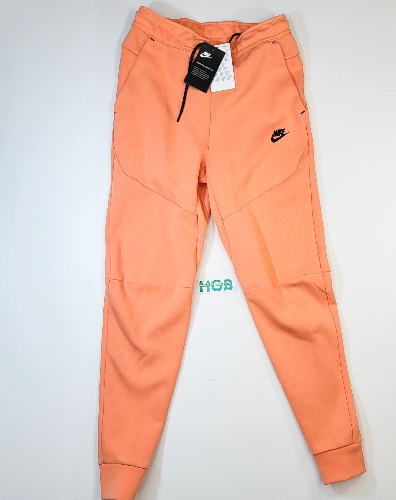 Nike Sportswear Tech Fleece Men's Tapered Joggers Orange photo 2