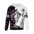 thumbnail image 4 of Sudadera con capucha para hombre, estilo casual, con cuello redondo, estampado, manga larga, blusa de poliéster, 4 of 4