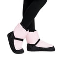 thumbnail image 1 of Chaussures de Danse Ballet Chaudes Bottes d'Exercice Courtes Rembourrées pour Femmes Chaussures en Coton, 1 of 2