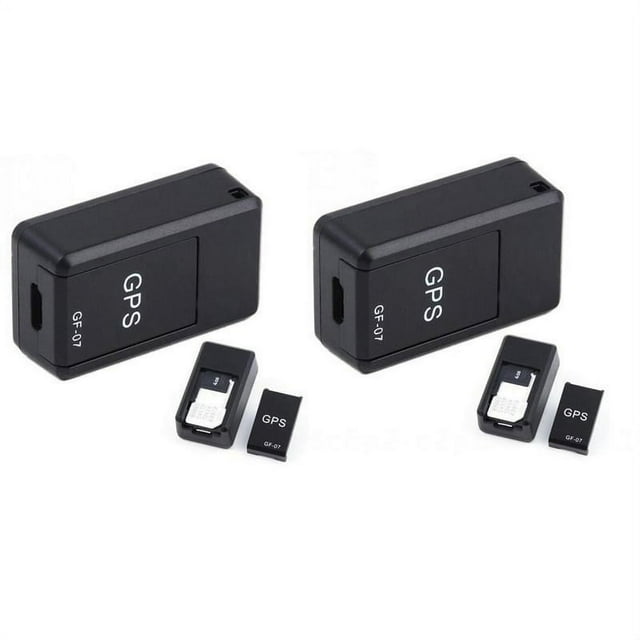 HLONK 2 Pack GPS Tracker for Vehicle GPS CAR Tracker GPS Magnetic Tracker Real TIME Location Subscription Required GPS Anti-Theft Tracker with Free APP for CAR Wallets ETC