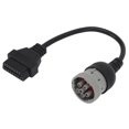 thumbnail image 4 of Câble de Diagnostic OBD1 à OBD2, Résistance à l'Usure Haute Résistance PVC 6 Broches à 16 Broches Adaptateur de Diagnostic pour Scanner pour Camion Robuste, 4 of 7