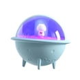 thumbnail image 1 of Humidificador de , humidificador de escritorio pequeño con luz de 7 colores, humidificador de niebla fría recargable, humidificador de aire Azul BLESIY humidificador, 1 of 8