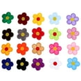 thumbnail image 2 of Shisuyan 40pcs Embroidered Applique Patches Decorative Sewing Patches Flower Embroidery Patches, 2 of 9