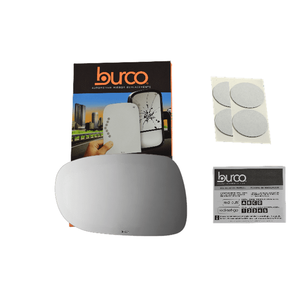 Fits 08-12 ES350, 08-14 IS F, 10-15 IS250, IS350, 14-15 IS250C, IS350C Left Driver Side Mirror Glass Lens, Direct Fit-Over Option For Auto-Dimming Mirrors (Mirror Does Not Auto Dim) USA