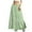 Green, variant on Maplenight Skirts for Women Drawstring Elastic Waist Flowy Flared Ruffle Maxi Skirts,Sizes S-2XL