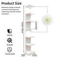 Fairy, 7-Tier Wall Mounted Shelf Unit, 76.8