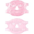 thumbnail image 2 of Gel Ice Pack Cold Pack Mask for Hot and Cold Therapy - Anti-Stress Migraine Mask - Reduces Eye Puffiness, Dark Circles - Fabric Back, 2 of 5