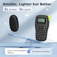 thumbnail image 2 of Máquina etiquetadora SUPVAN E10 con Bluetooth y cinta, etiqueta continua impermeable, aplicación versátil con 35 fuentes y más de 1000 íconos, etiquetadora sin tinta para el hogar, la cocina, la escue, 2 of 5