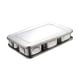 thumbnail image 3 of Caja de almacenamiento de condimentos, frascos de especias, herramienta para hornear extraíble con tapa, contenedor de especias 6 cuadrícula, 3 of 9