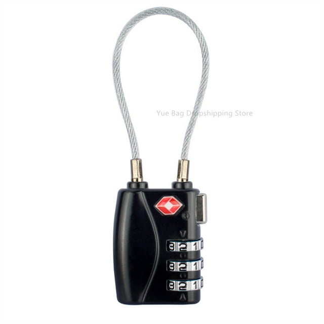 1PC TSA Customs Colorful Code Lock For Travel Luggage Password Changeable Lock Contrast Color Design Padlock Cabinet Locker 2# B