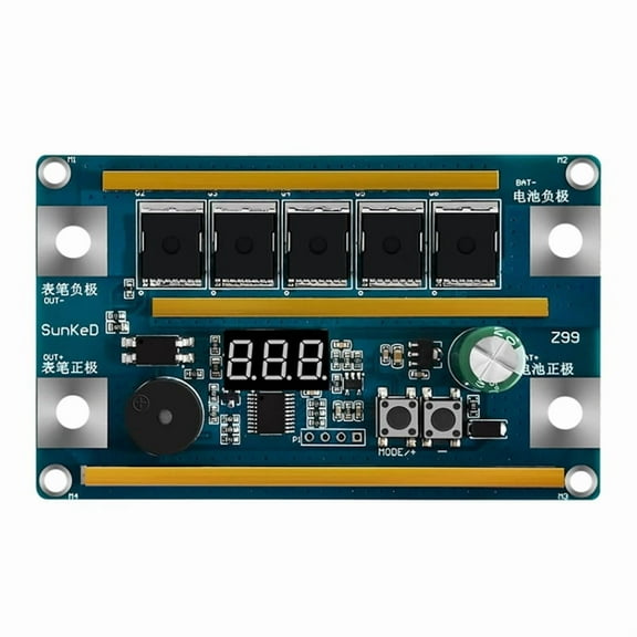 Spot Welder 12V 18650 Lithium Battery Energy Storage Spot Welding Machine PCB Circuit Board Portable Soldering Equipment,1 * moudle