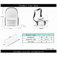 thumbnail image 2 of Jey Uso Yeet Merch 3-piece canvas backpack shoulder bag for women and men,3D travel bag, casual outdoor backpack, 2 of 2
