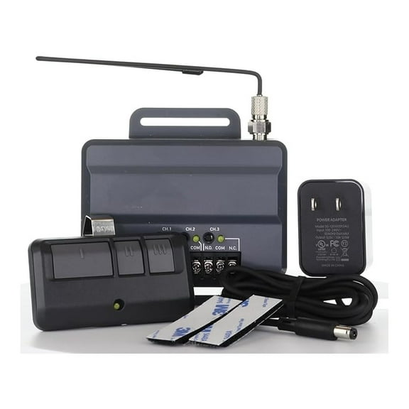 850LM Universal Gate and Garage Door Opener Receiver, , & Power Supply Kit - Compatible with Liftmaster Gate Door Openers and Garage Doors - Works All Brands | RR850LM