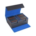thumbnail image 3 of Estuche para baraja de cartas coleccionables,Cajas para tarjetas deportivas,Organizador de tarjetas de juego de colección,Caja de almacenamiento de Azul Naranja Interior, 3 of 9