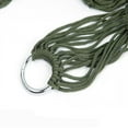 thumbnail image 2 of HEANUJJ 1Pc Outdoor Rope Hammock Green Nylon Mesh Sleeping Net Bed Portable and Lightweight, 2 of 6