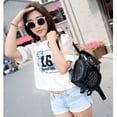 thumbnail image 4 of Fashion Women PU Handbag Shoulder Satchel Owl Backpack Bag Tote Rucksack Purse, 4 of 4