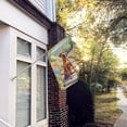thumbnail image 2 of Rhodesian Ridgeback Spring Path House Flag, 2 of 5