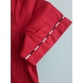 thumbnail image 4 of Men's Casual Panel Shirts Short Sleeve Shirt, 4 of 4