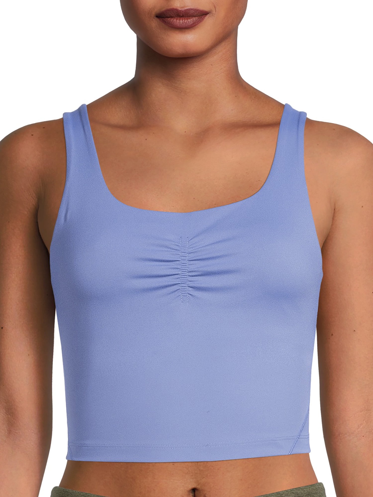 Buy Avia Womens Ruched Front Sport Crop Top at Ubuy Nepal