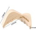 thumbnail image 2 of 4 Pairs Adjustable Shoe Filler Unisex Oversized Shoe Inserts, Big Foot Cap Foot Protectors for Large Shoes, 2 of 5
