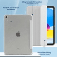 thumbnail image 5 of 4UBonLife A16 Tri-fold 11 in Hard Tablet Case with 1 Count, Gray, 5 of 7