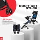 thumbnail image 5 of GB Pockit+ Cochecito de viaje todoterreno, ultracompacto y ligero con dosel y asiento reclinable en azul noche, 10,6 libras, 5 of 5