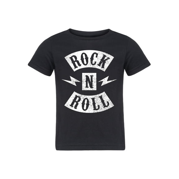 Instant Message - Rock N Roll - Toddler Short Sleeve Tee