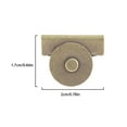 thumbnail image 3 of VONKY 10pieces Fashionable Magnetic Snaps For Handbags And Clothing Multi Functional Applications Widely silver, 3 of 6