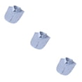 thumbnail image 3 of Minnieouse Mujeres diseño simple cuello falso niñas moda falsa media camisa decorativa desmontable solapa ropa accesorio punto azul Type1 NO1, 3 of 6