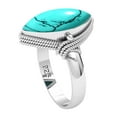thumbnail image 2 of 925 Sterling Silver Ring Turquoise Handmade Jewelry, 2 of 10