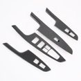 thumbnail image 4 of For Hyundai Tucson 2015 2016 2017 2018 2019 2020 Carbon Fiber Car Armrest Window Switch Button Lift Panel Frame Trim Styling, 4 of 5