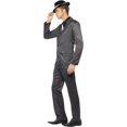 thumbnail image 4 of Smiffys Mens Gangster Pinstripe Costume, 4 of 5