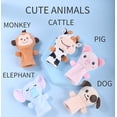 thumbnail image 5 of Children Animal Education Dolls Baby Finger Plush Doll Baby Hand finger puppets Toy Teaching Aids Boys Girls tell story material, 5 of 5